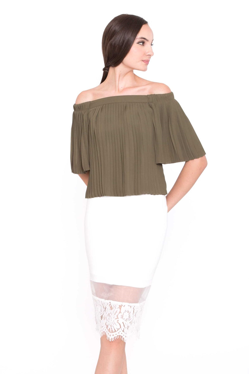 Daperla Top (Army Green)