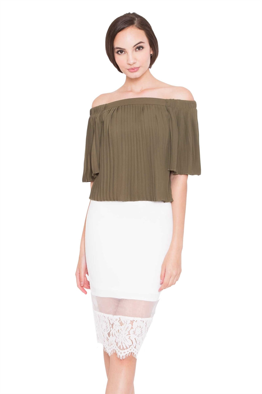 Daperla Top (Army Green)