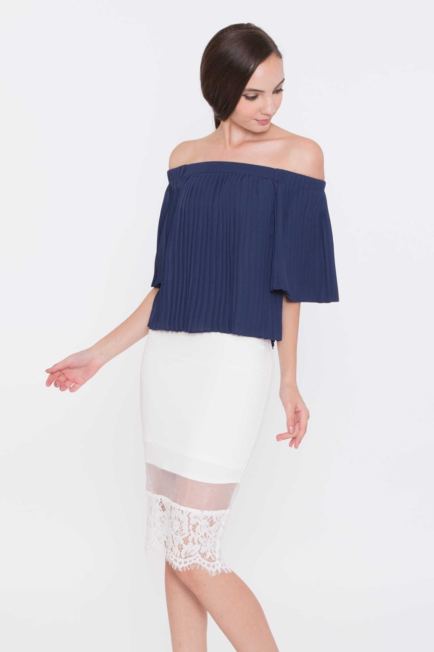 Daperla Top (Navy)