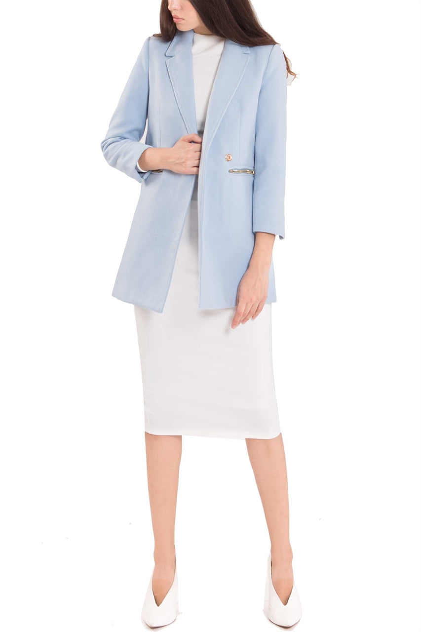 Dofriaz Coat (Powder Blue)