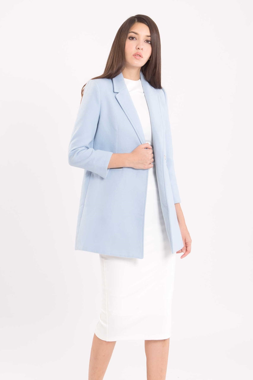 Dofriaz Coat (Powder Blue)