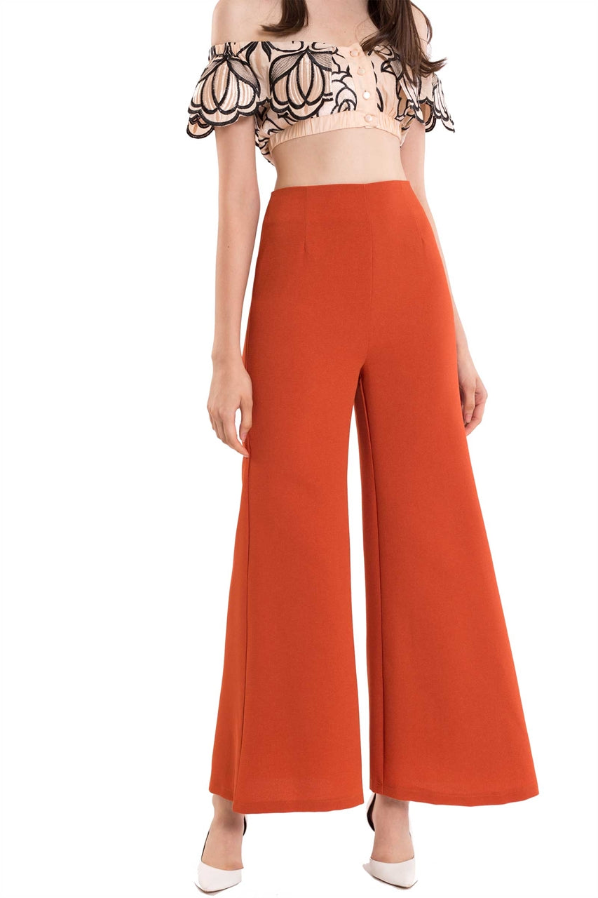 Dafaige Pants (Rust Orange)