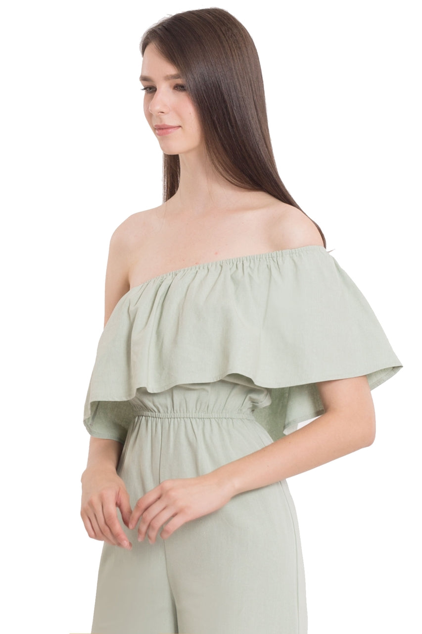 Doxtavia Jumpsuit (Pale Green)