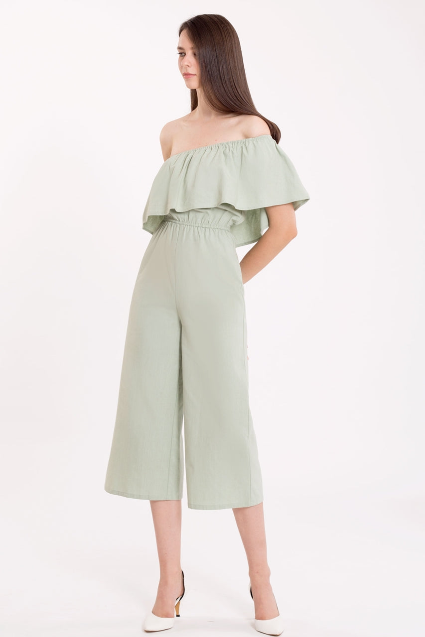 Doxtavia Jumpsuit (Pale Green)