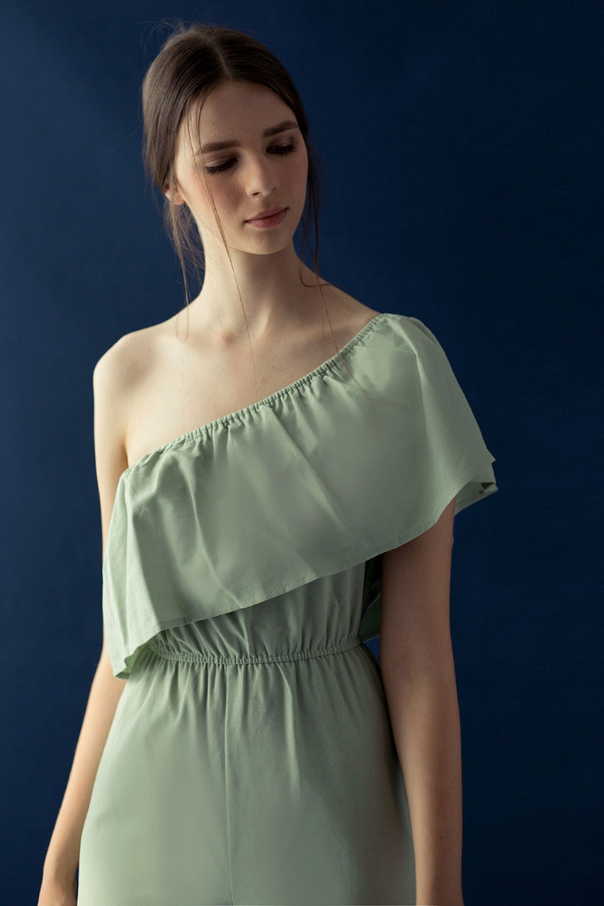 Doxtavia Jumpsuit (Pale Green)