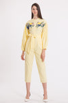 Destroz Jumpsuit (Powder Yellow)