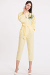 Destroz Jumpsuit (Powder Yellow)