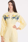 Destroz Jumpsuit (Powder Yellow)