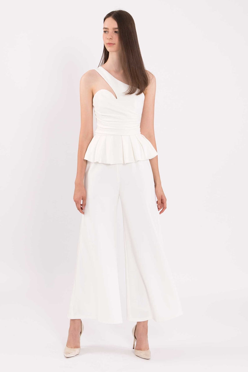 Diwutiq Jumpsuit (White)