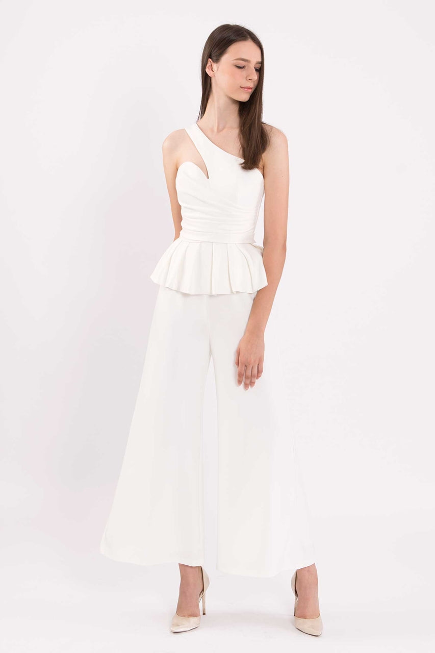 Diwutiq Jumpsuit (White)