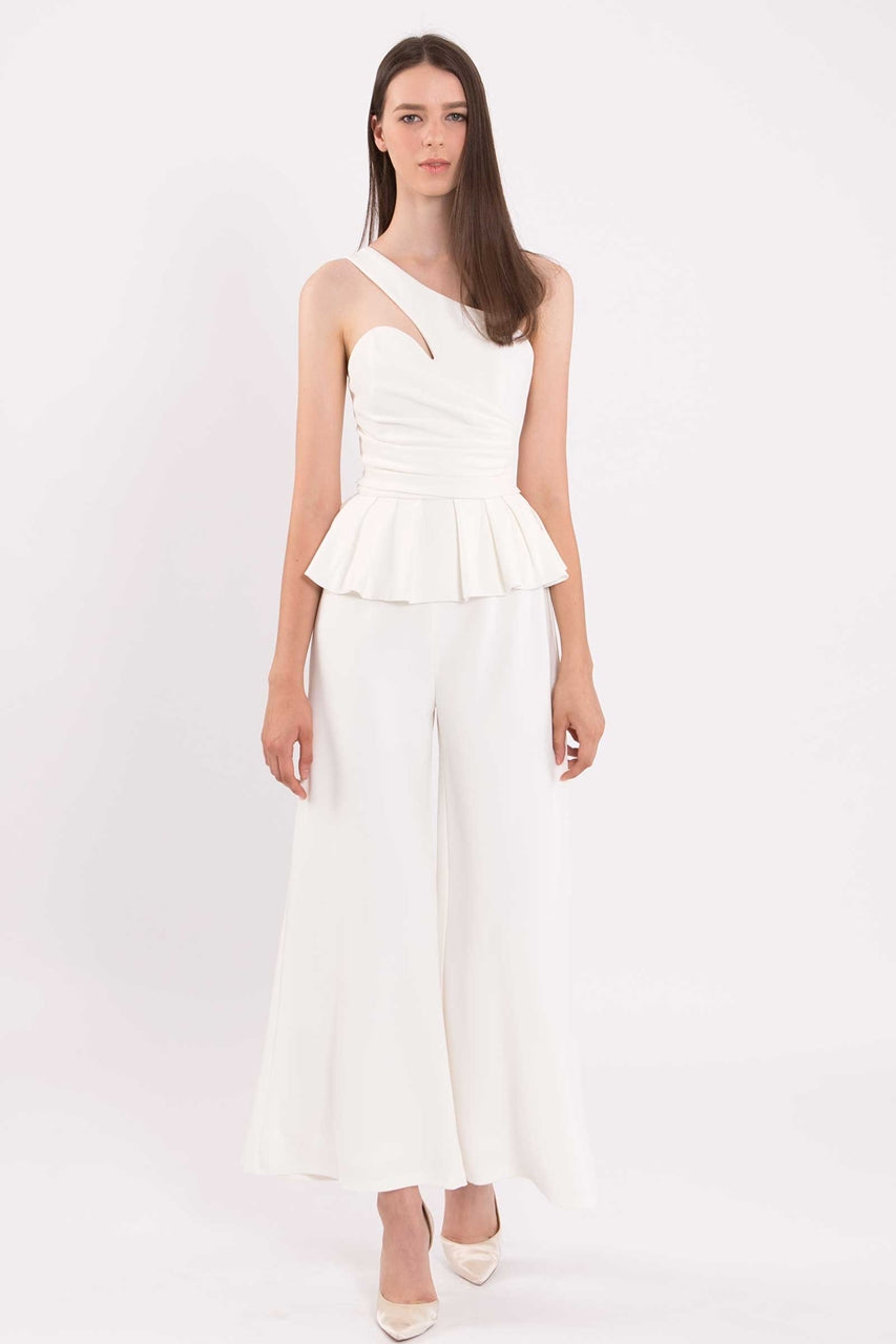 Diwutiq Jumpsuit (White)