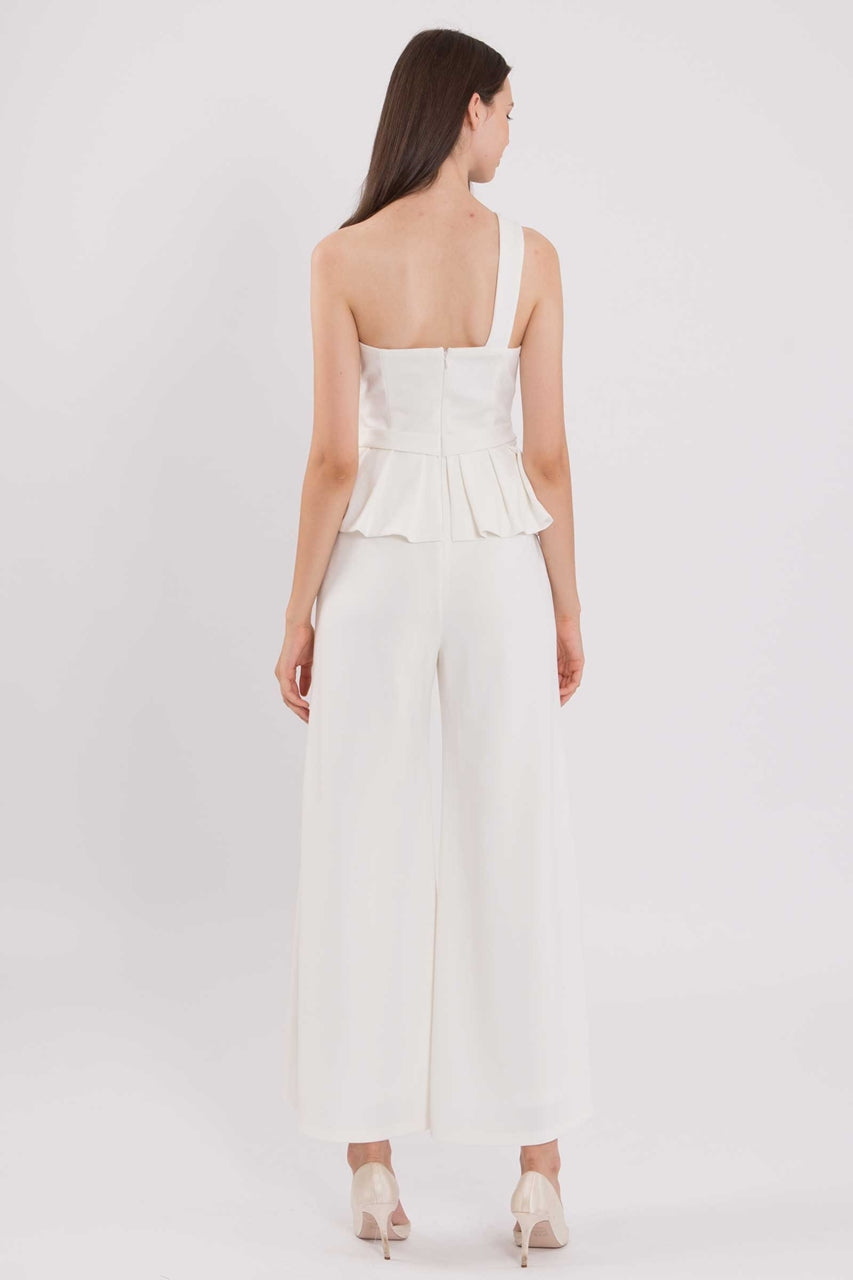 Diwutiq Jumpsuit (White)