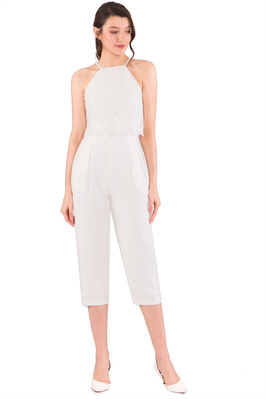 Daferuq Jumpsuit (White)