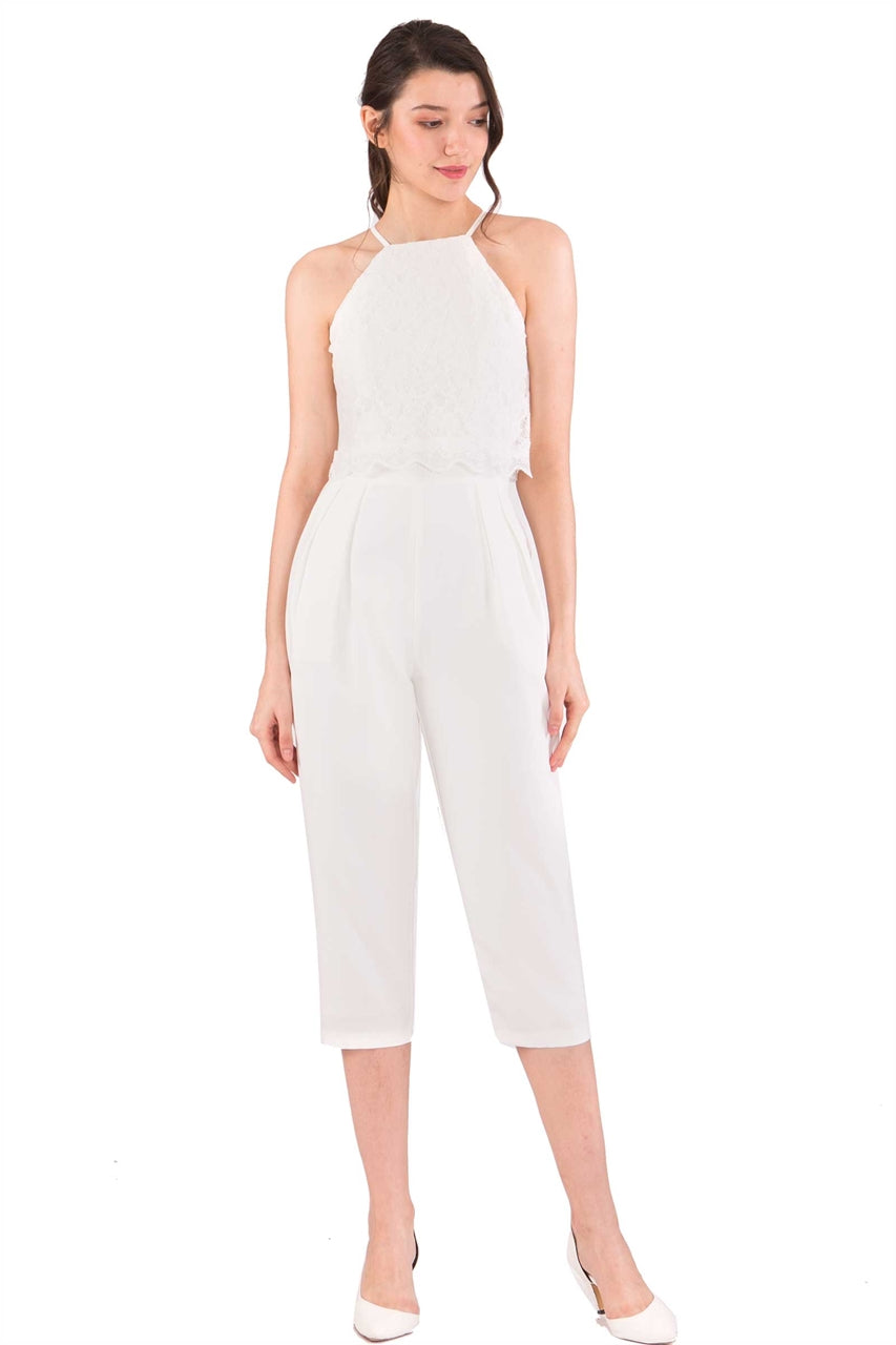 Daferuq Jumpsuit (White)