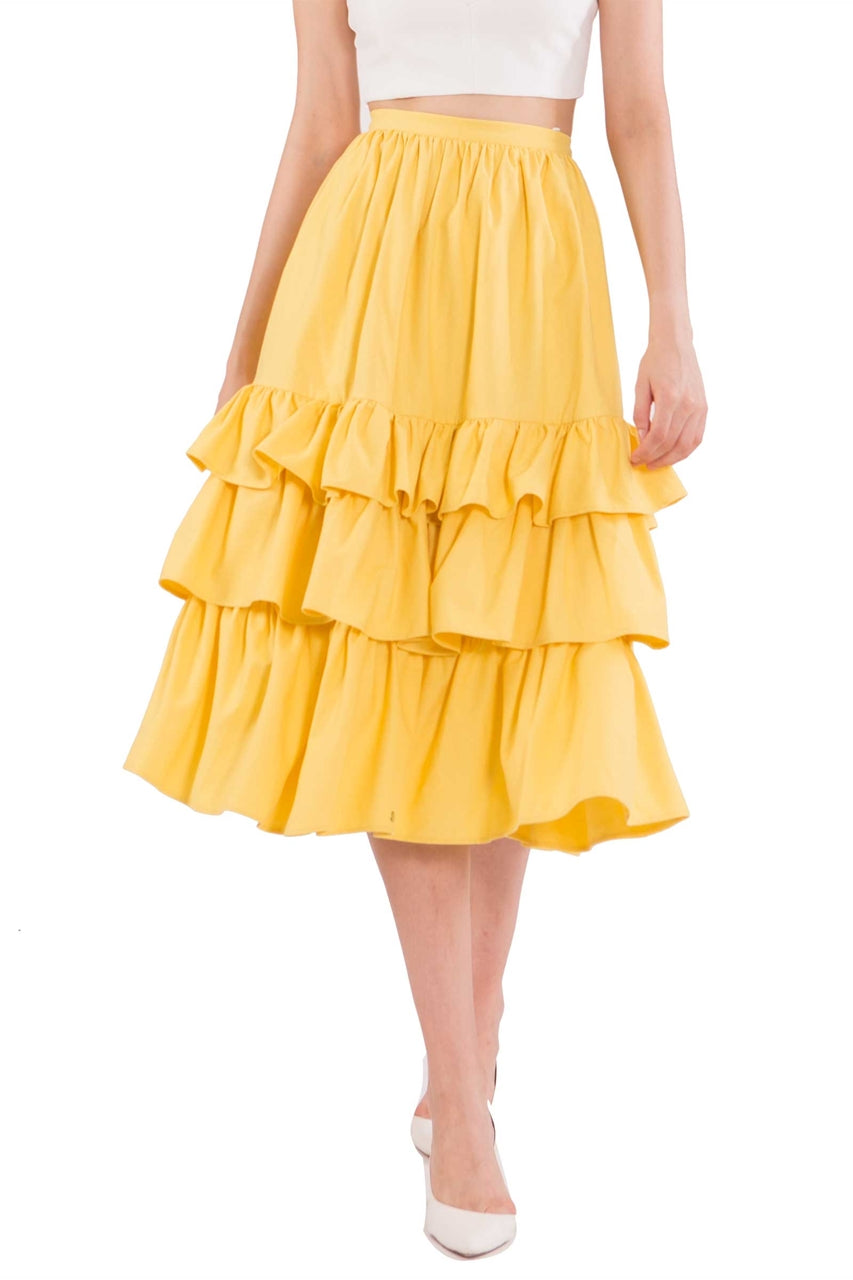 Duflores Skirt (Yellow)