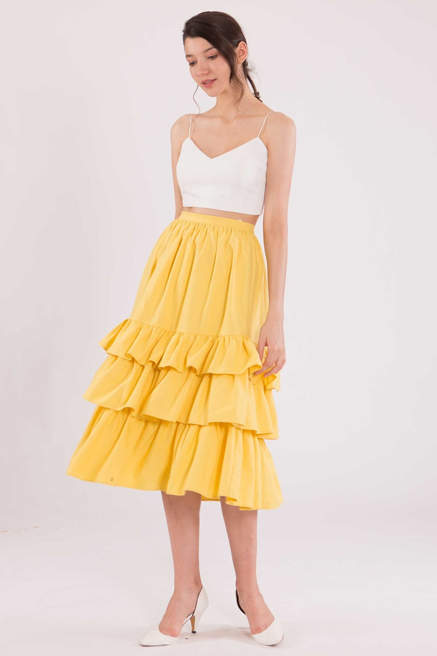 Duflores Skirt (Yellow)