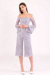 Dagusto Jumpsuit Cullotes (Grey)