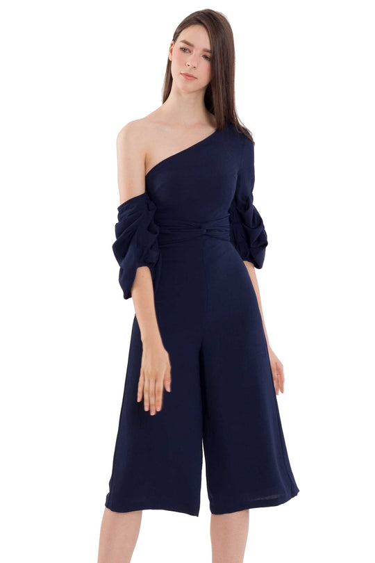 Dijutaris Jumpsuit Cullotes (Navy)