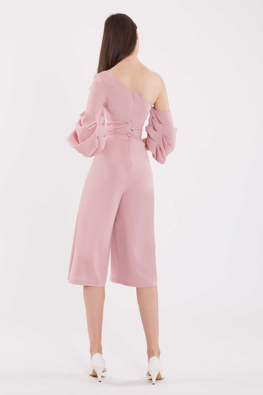 Dijutaris Jumpsuit Cullotes (Pale Pink)