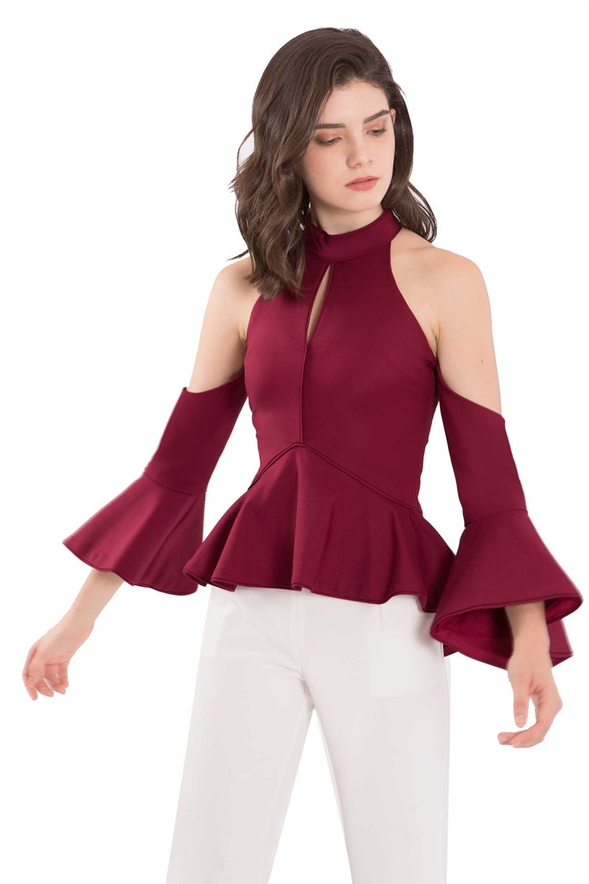 Diufeny Top (Maroon)