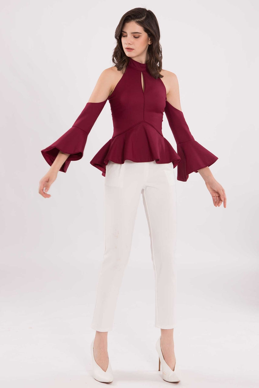 Diufeny Top (Maroon)