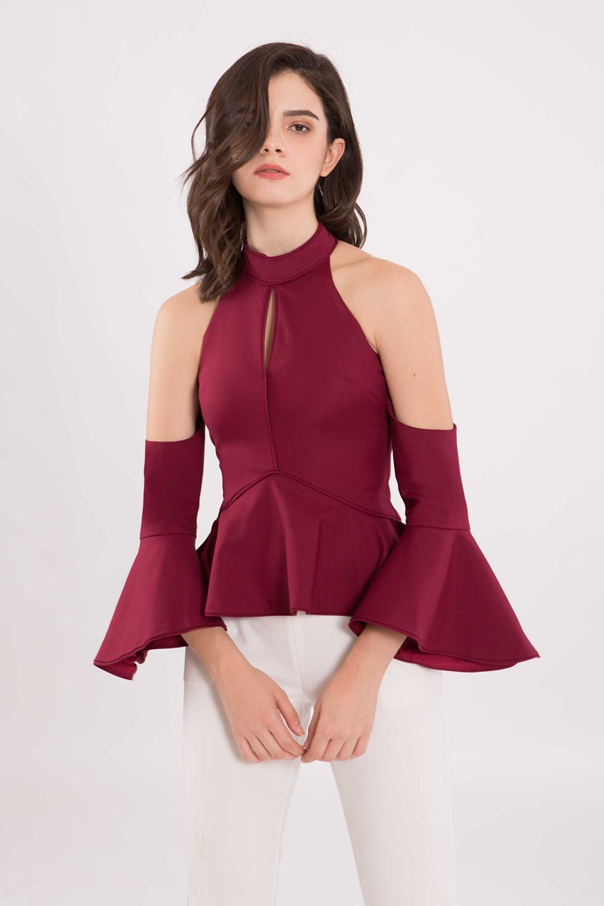 Diufeny Top (Maroon)