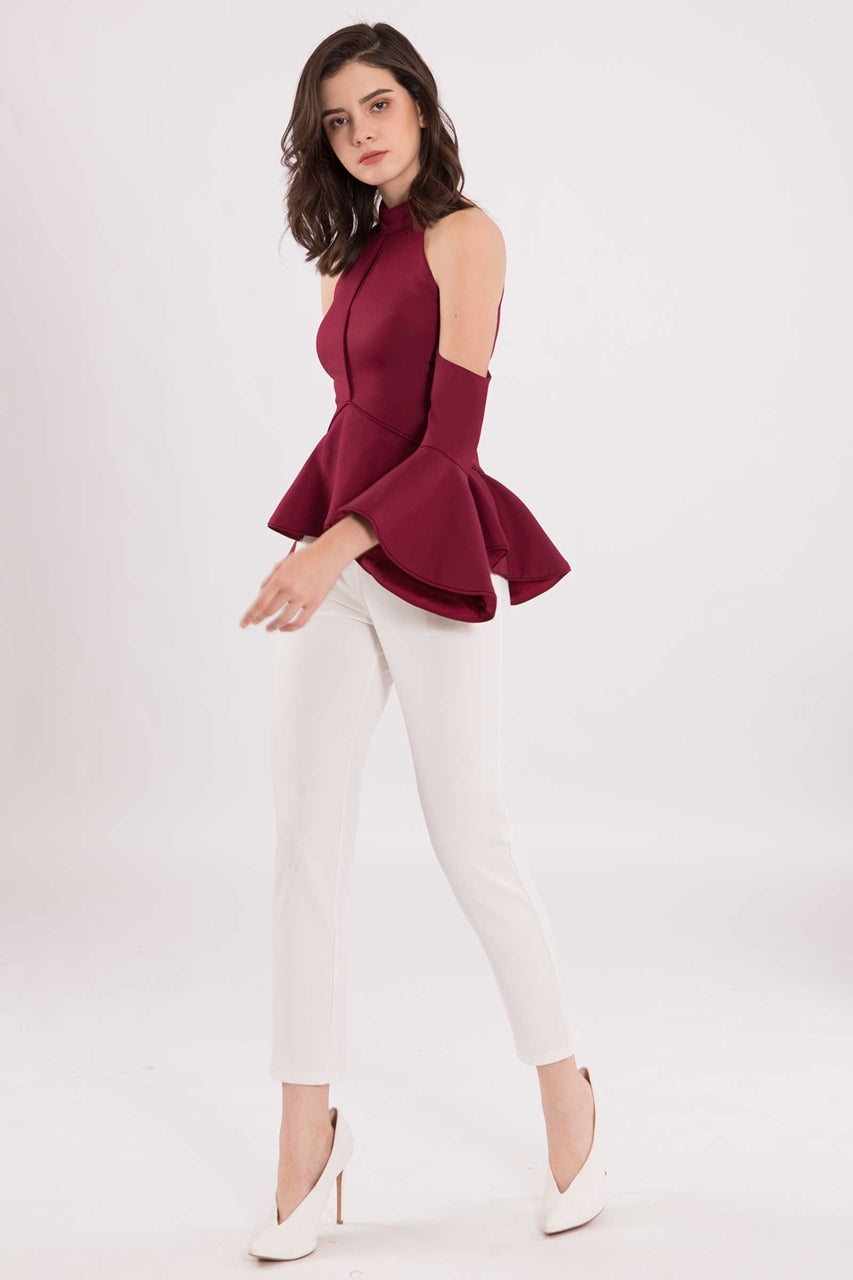 Diufeny Top (Maroon)