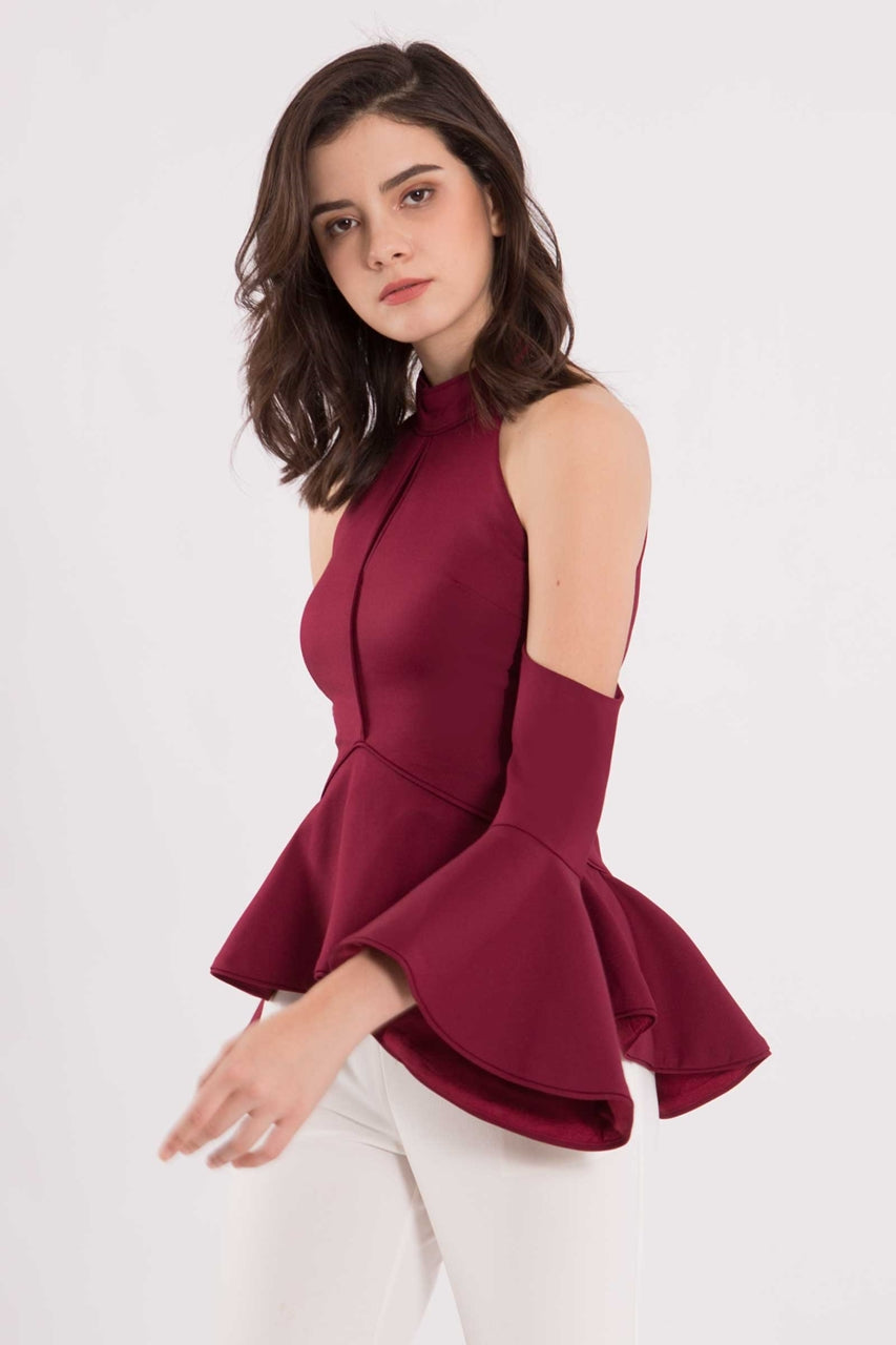 Diufeny Top (Maroon)