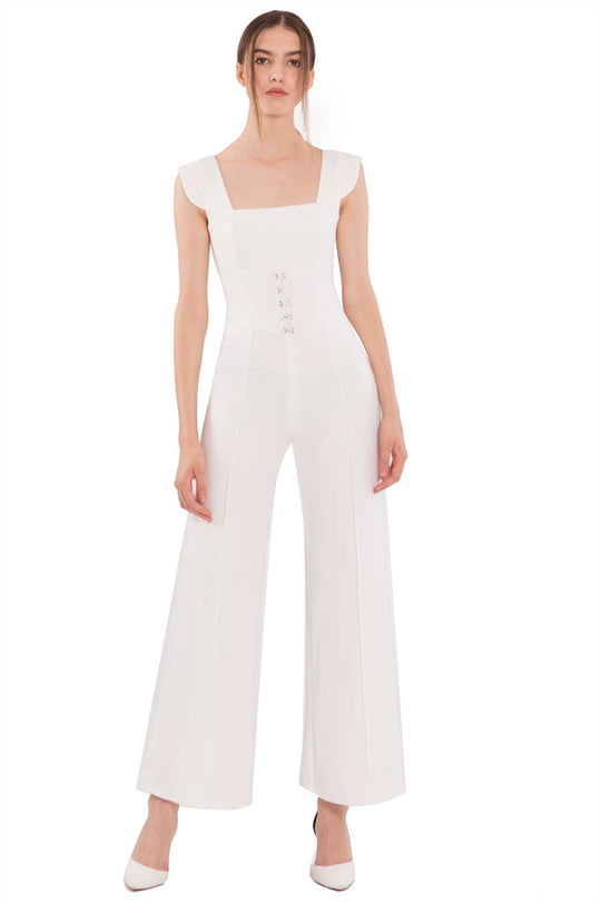 Difernix Jumpsuit (White)
