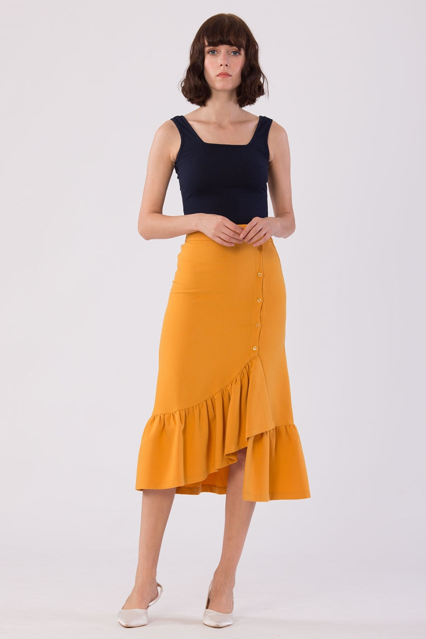 Dakataq Skirt (Mustard)