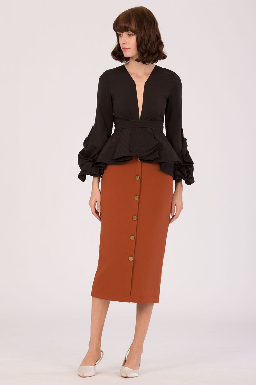 Derkate Skirt (Brown)