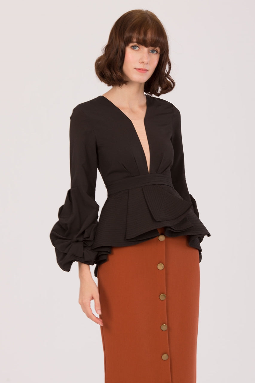 Dovalia Top (Black)