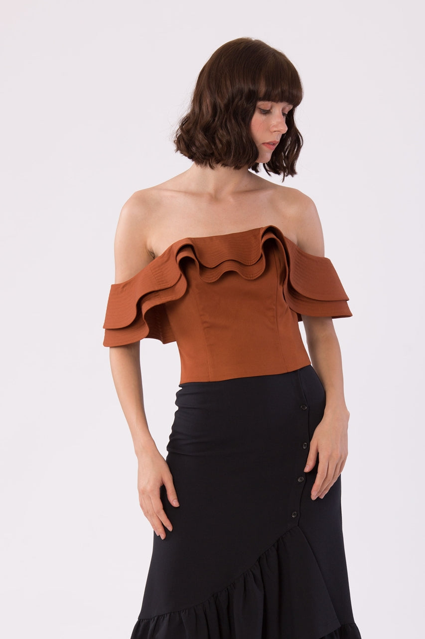 Dehiltix Top (Brown)