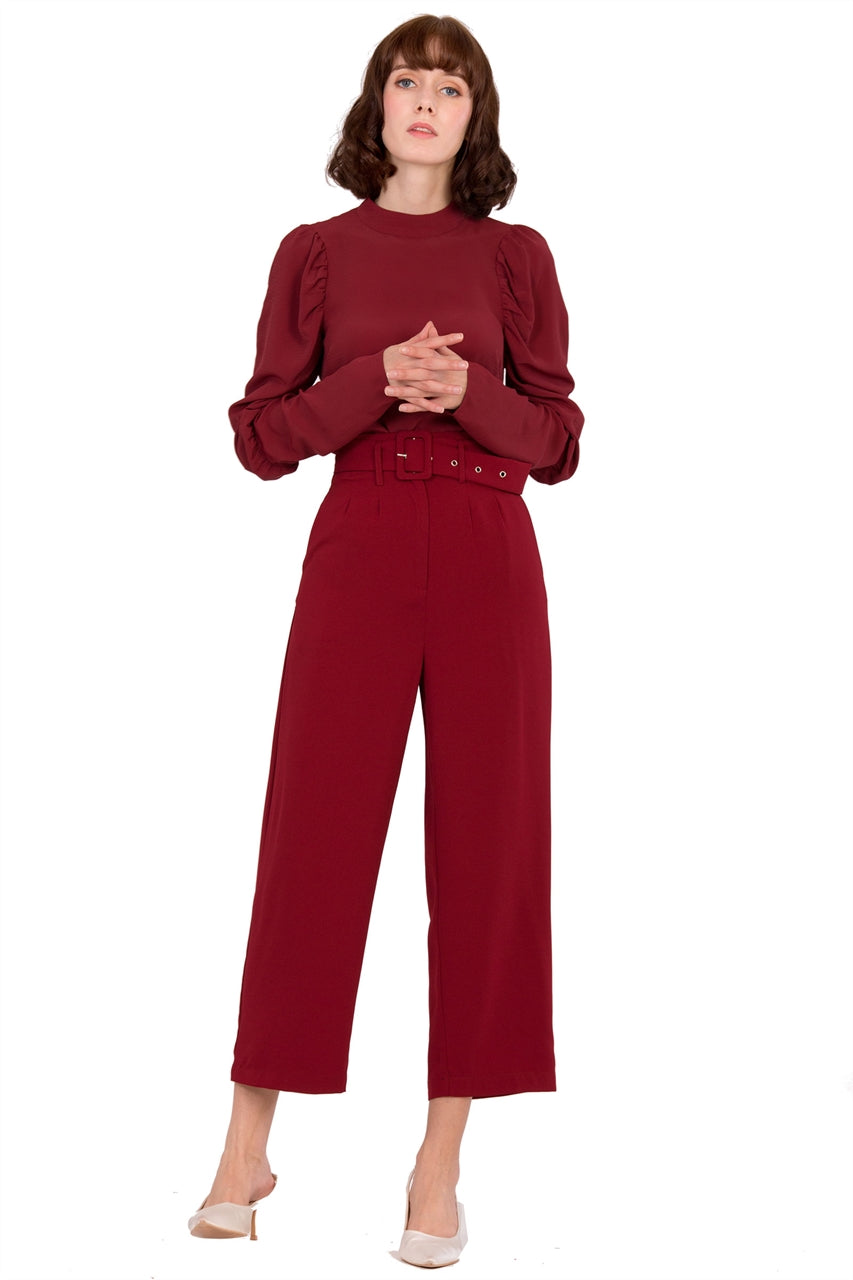 Dertalita Top (Maroon)