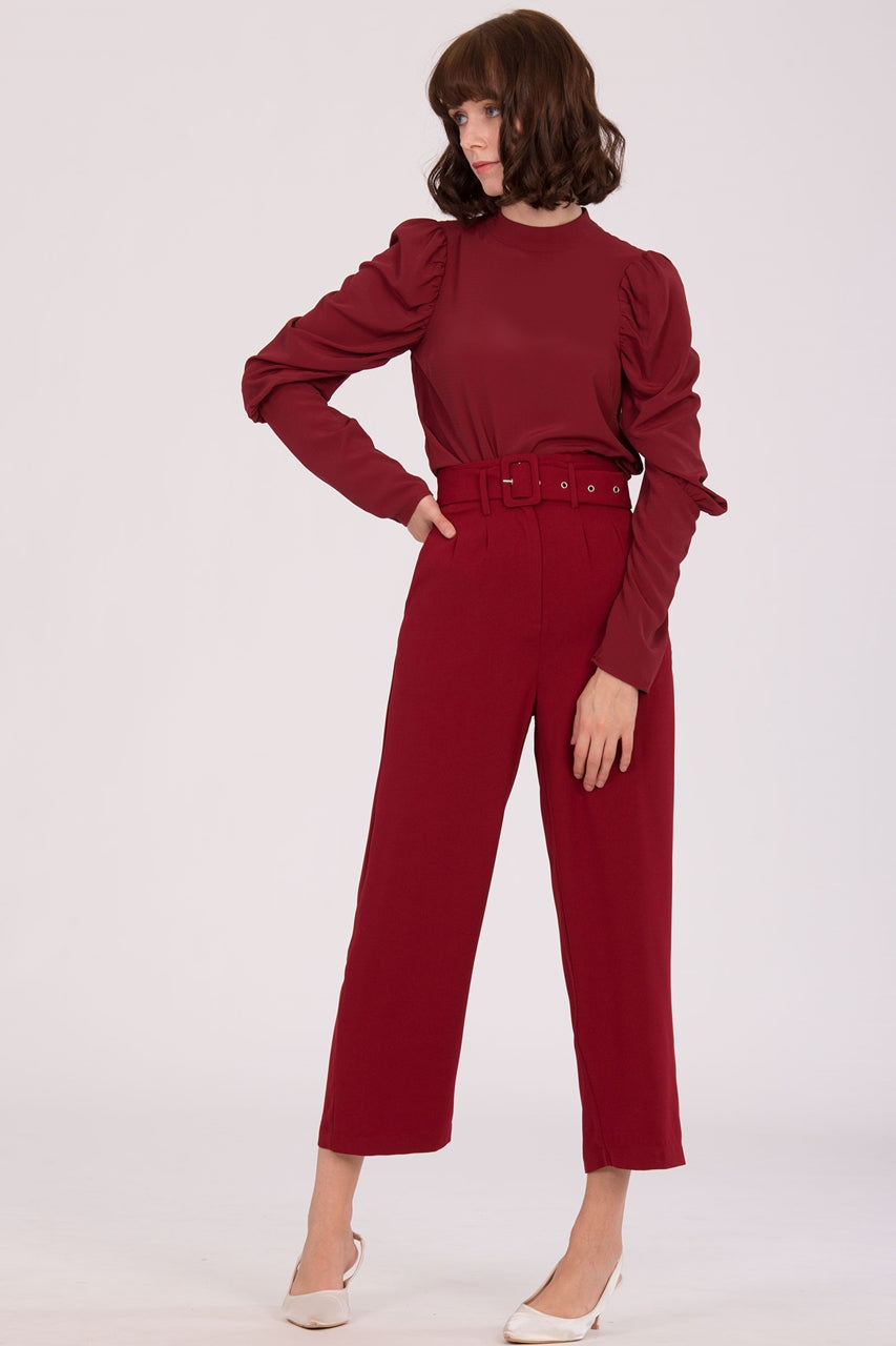 Dertalita Top (Maroon)