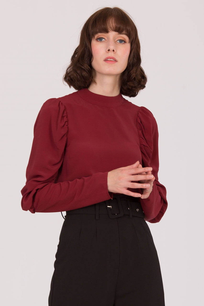 Dertalita Top (Maroon)