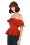 Darvioky Top (Rust Orange)