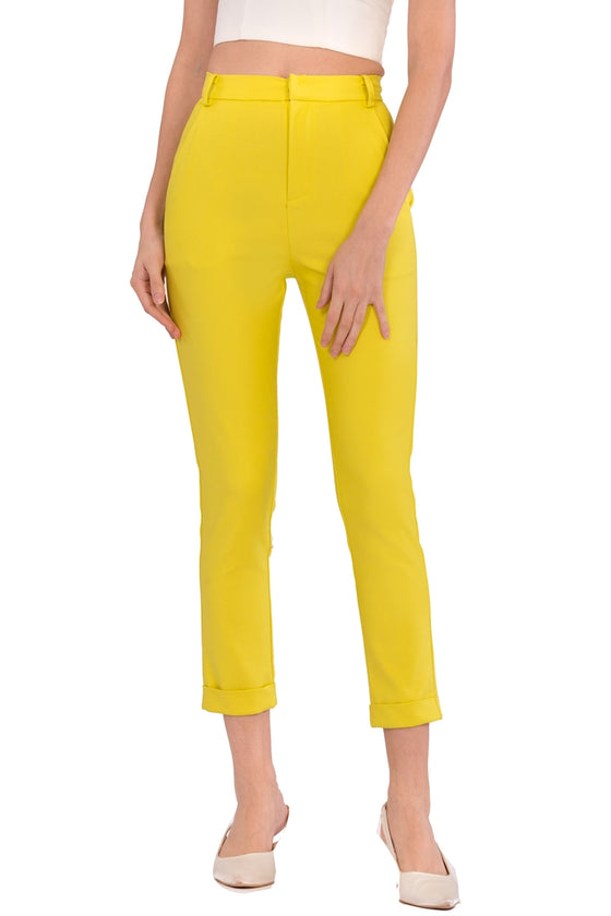 Diviz Pants (Lime Yellow)