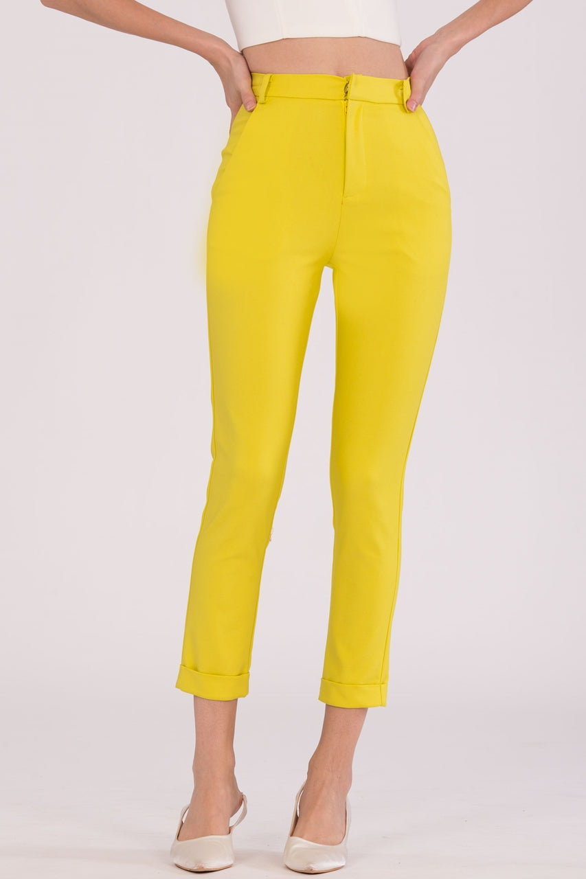 Diviz Pants (Lime Yellow)