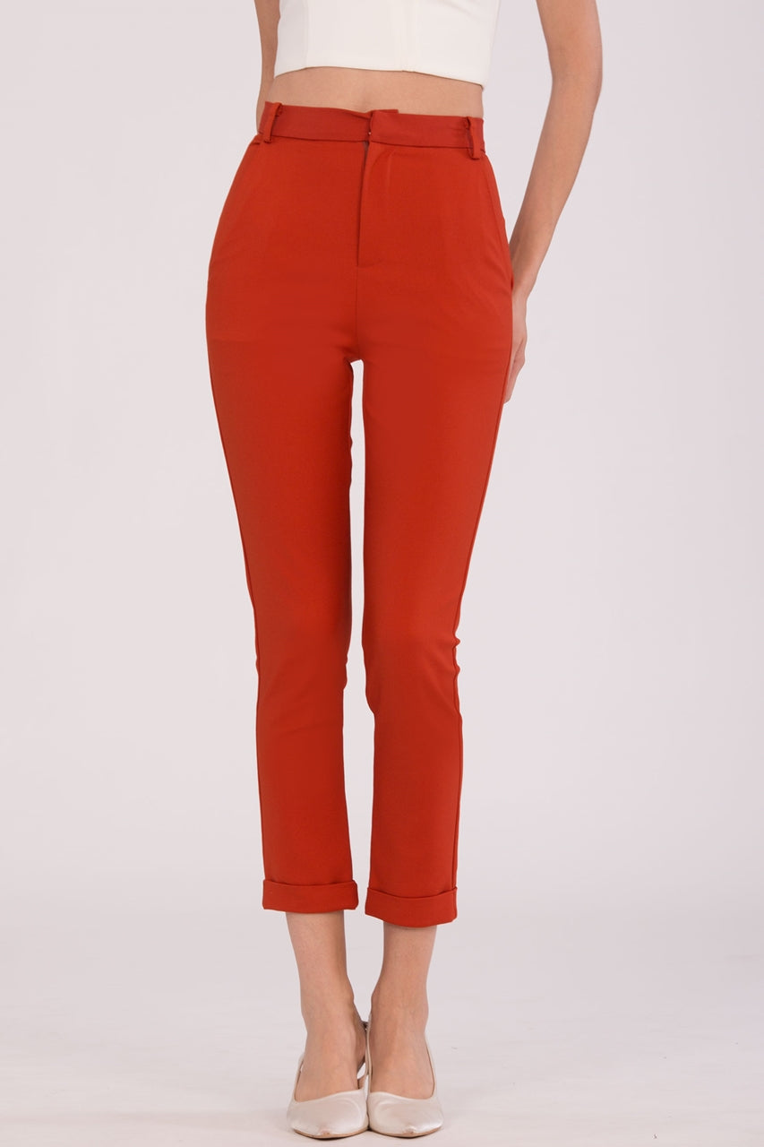 Diviz Pants (Rust Orange)