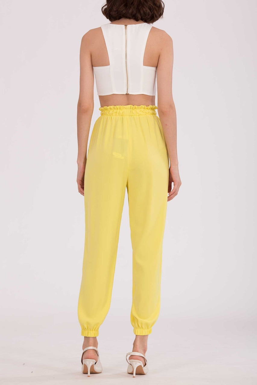 Detayio Pants (Powder Yellow)