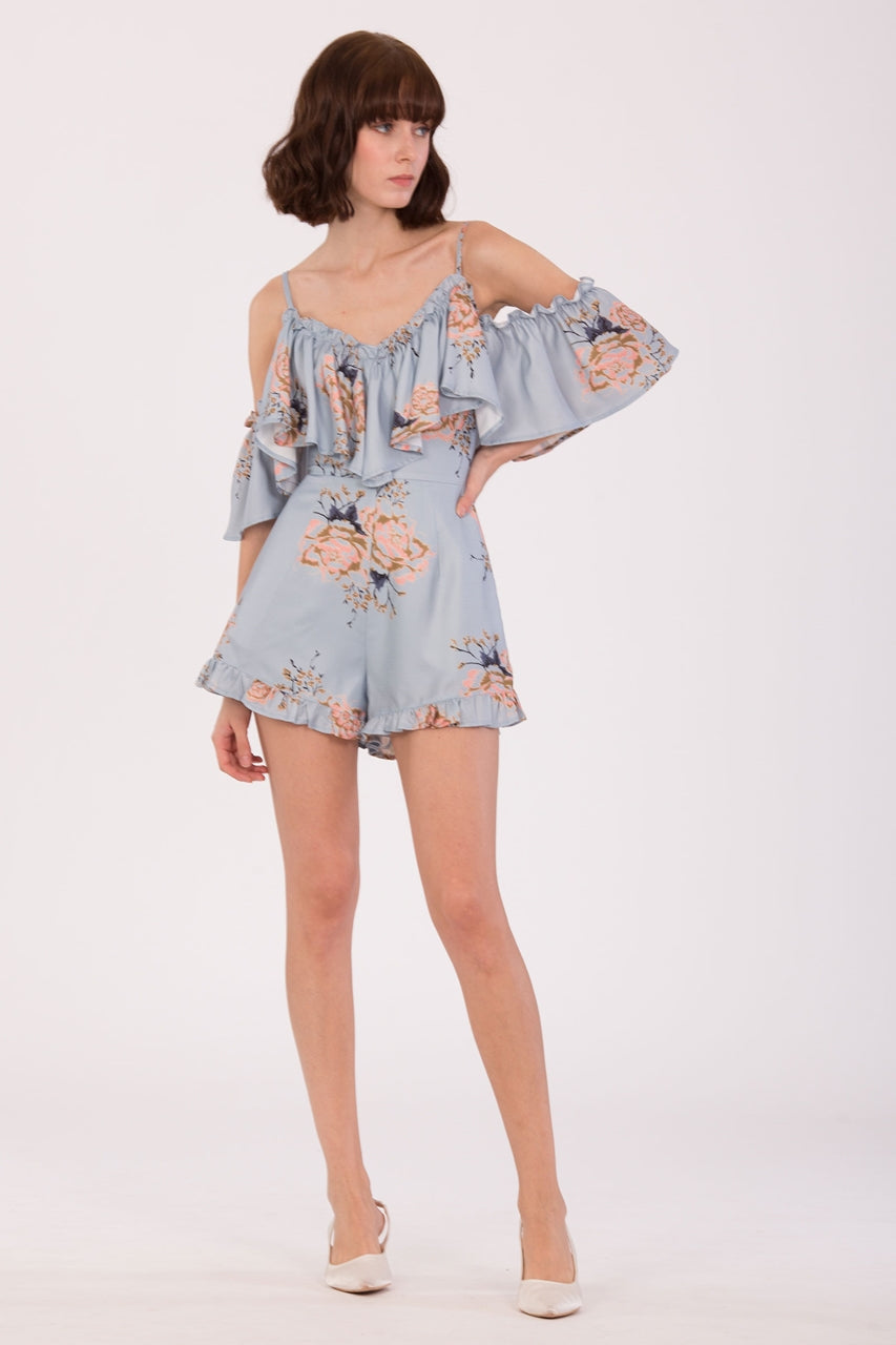 Daferite Romper (Pale Blue)