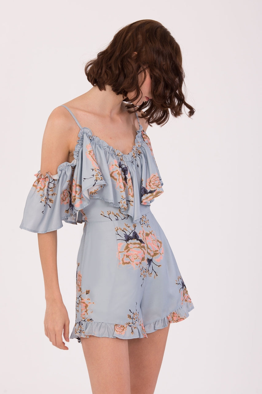 Daferite Romper (Pale Blue)