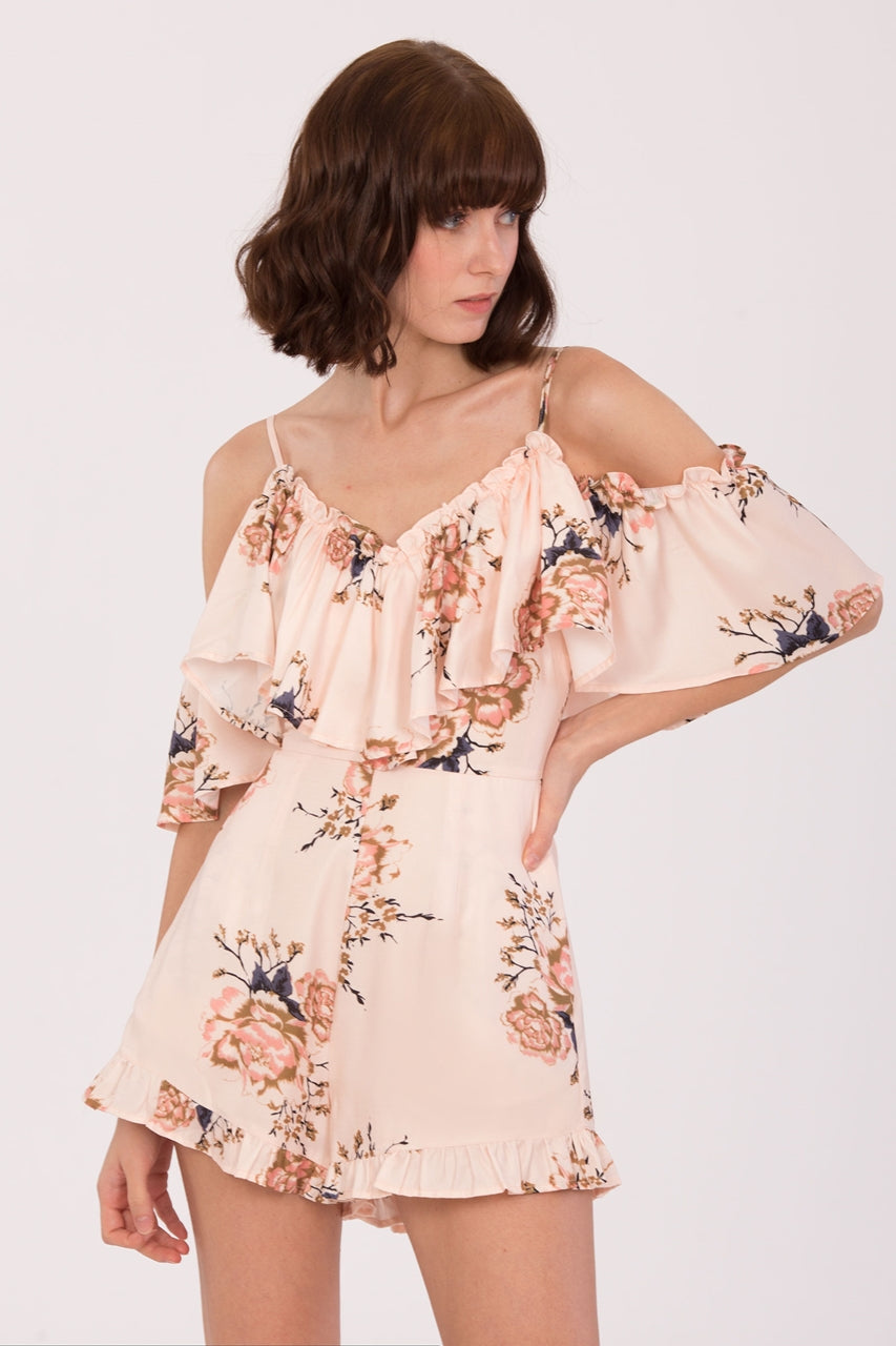 Daferite Romper (Peach)