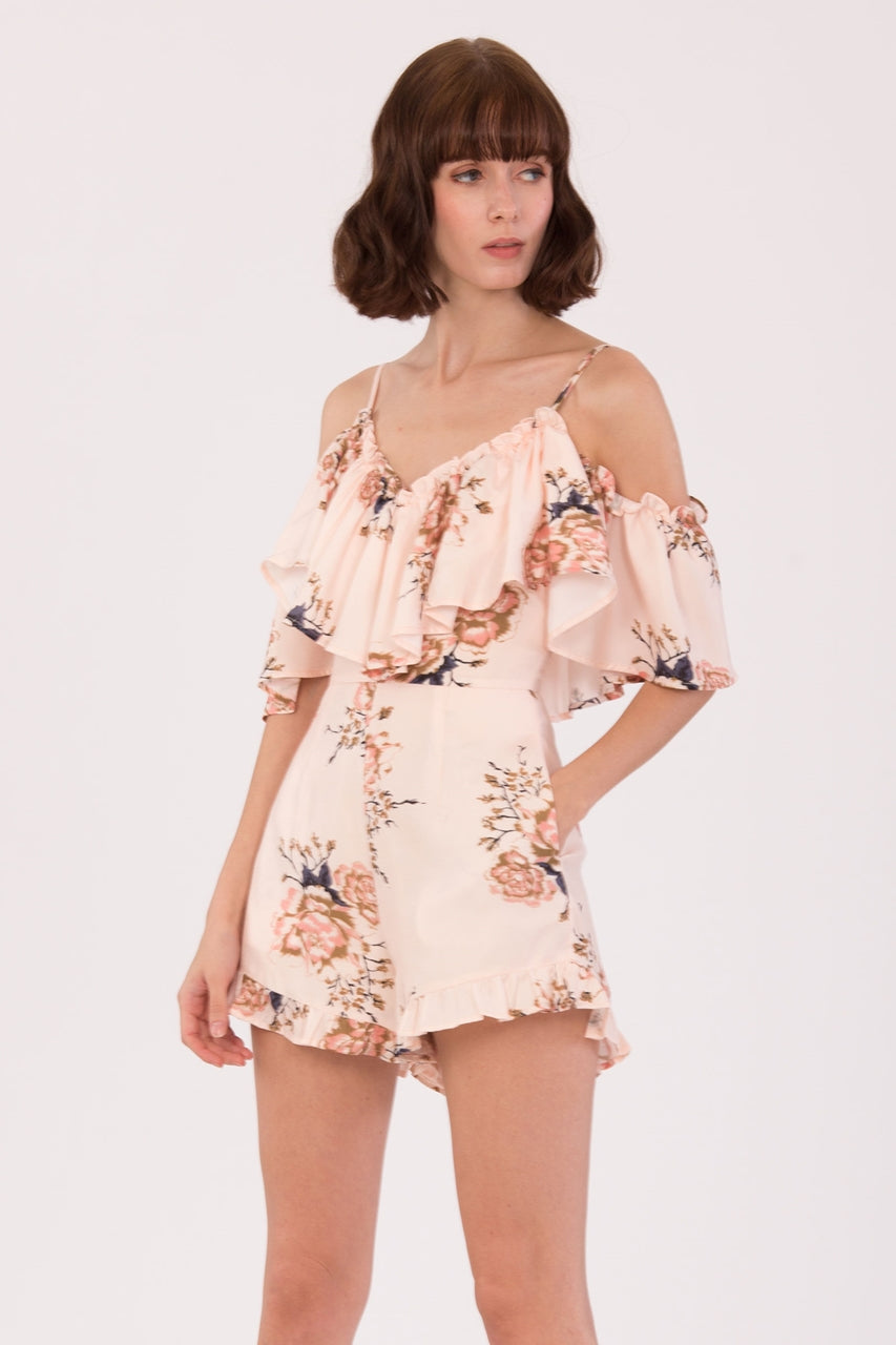 Daferite Romper (Peach)