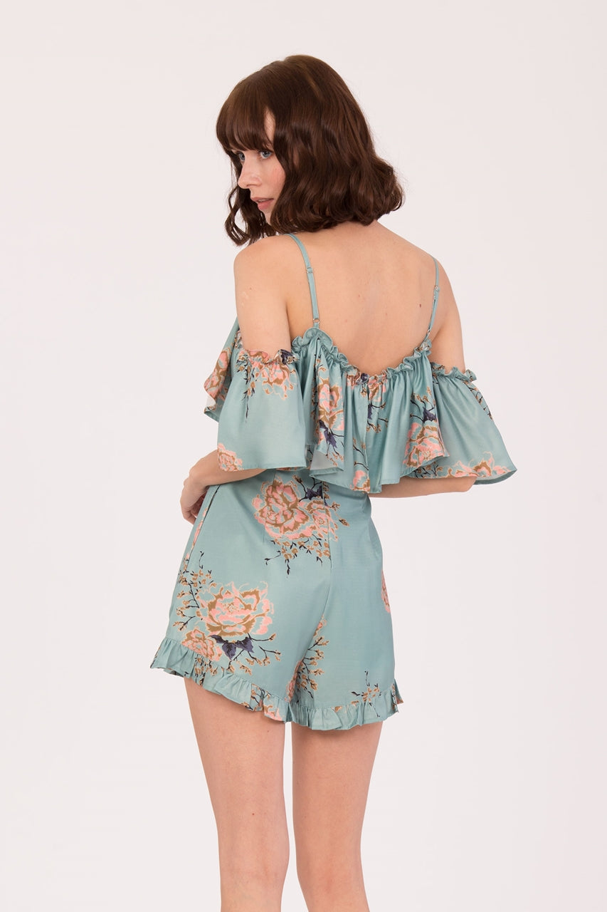 Daferite Romper (Pale Green)