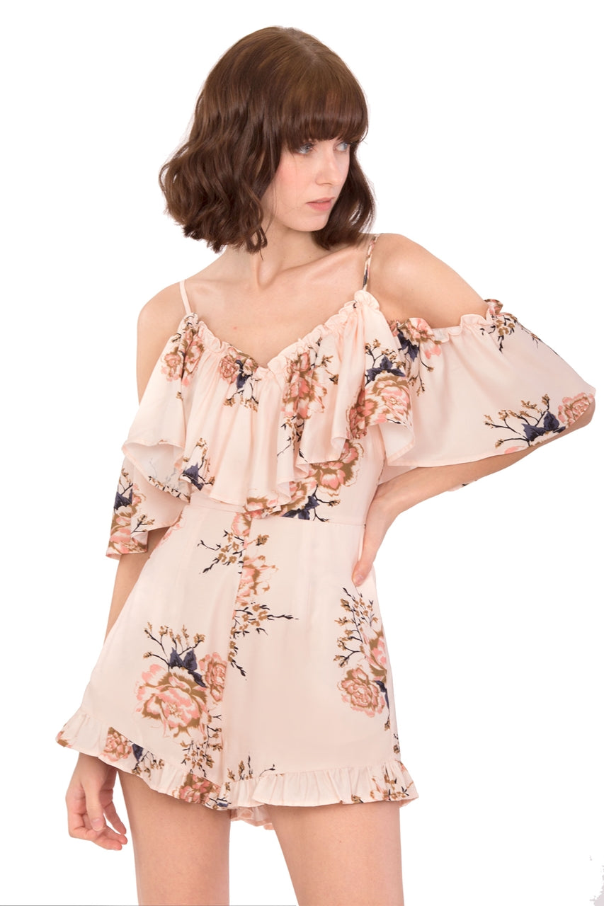 Daferite Romper (Peach)