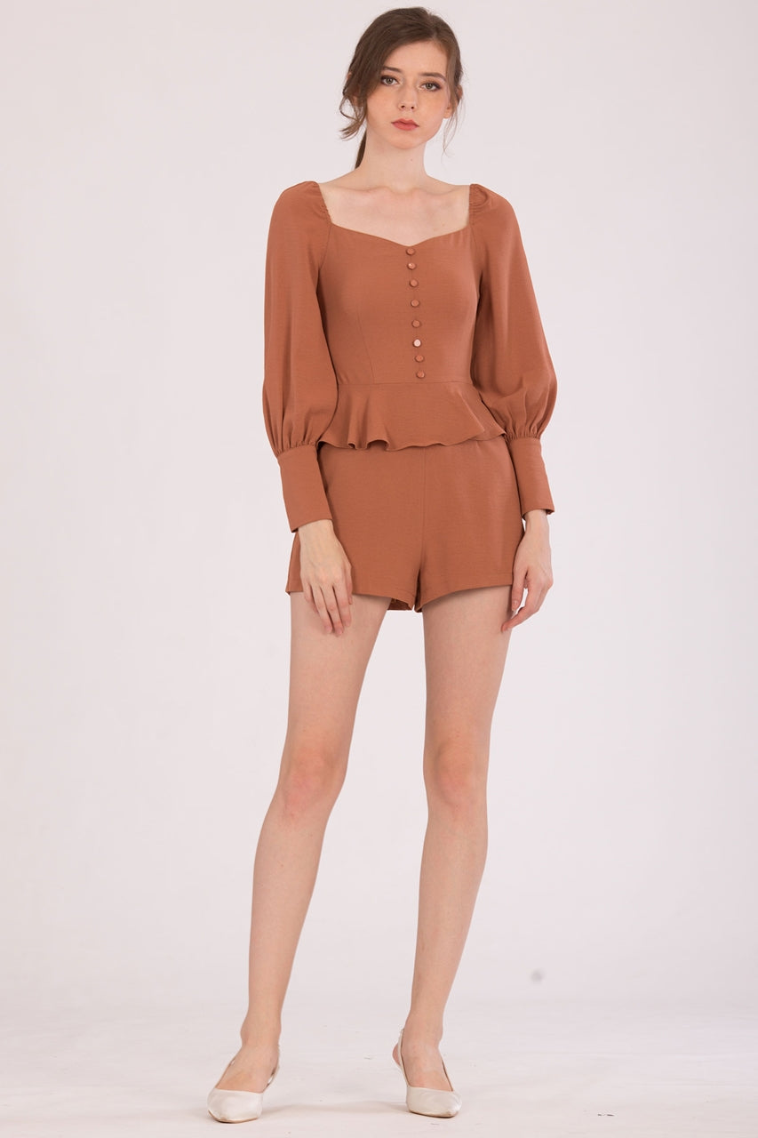 Denituriol Romper (Brown)