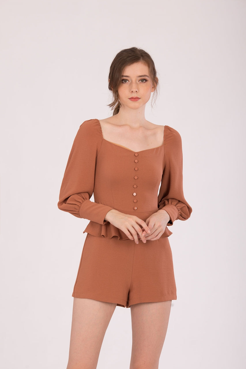 Denituriol Romper (Brown)