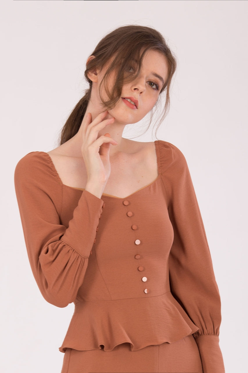 Denituriol Romper (Brown)